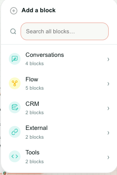 Studio block picker