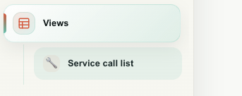 Teloring pinned views in the sidebar