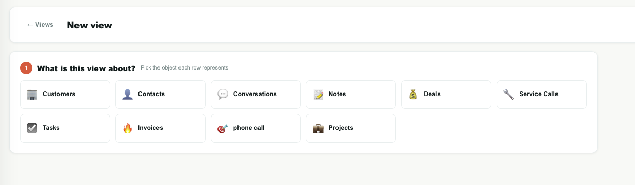 Teloring view builder
